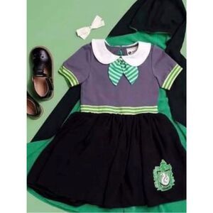 Taylor Joelle Harry Potter Slytherin House Cape Set Sz 6